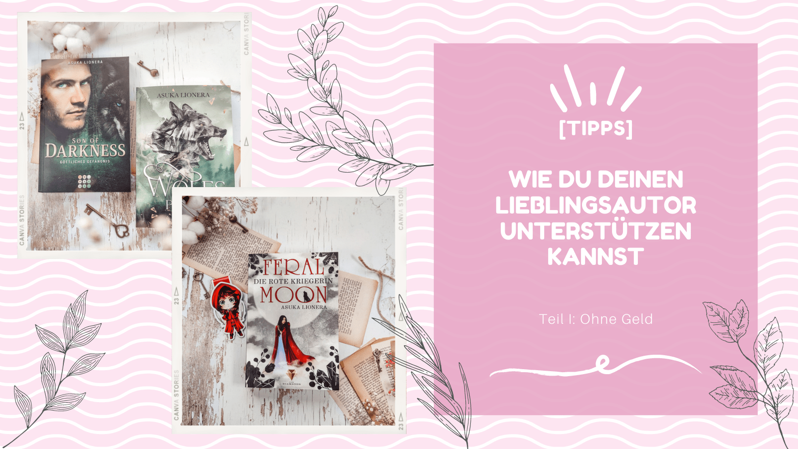 [TIPPS] Wie du deinen Lieblingsautor unterstützen kannst – Teil I: Ohne Geld