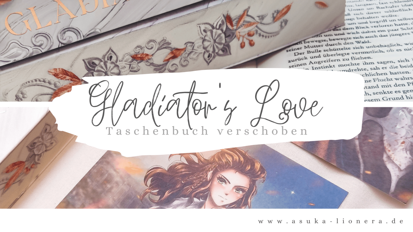 Taschenbuch verschoben – Gladiator’s Love