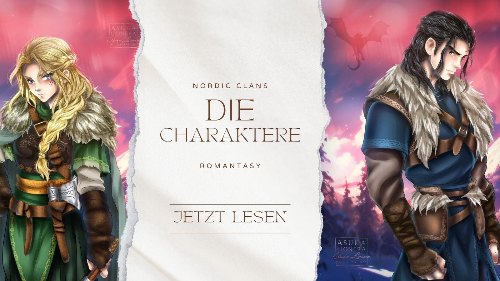 Die Magie der Figuren: Hinter den Kulissen der Erschaffung von Yrsa und Kier in ‚Nordic Clans‘