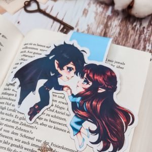 Magnetlesezeichen "Rhysand & Feyre" | Das Reich der Sieben Höfe | Acotar | Book Boyfriend Bookmark Book Lover Gift | Acomaf | Feysand