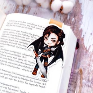Magnetlesezeichen "Cassian" | Reich der Sieben Höfe | Acotar | Book Boyfriend Bookmark Book Lover Gift Court of Silver Flames | Book Merch